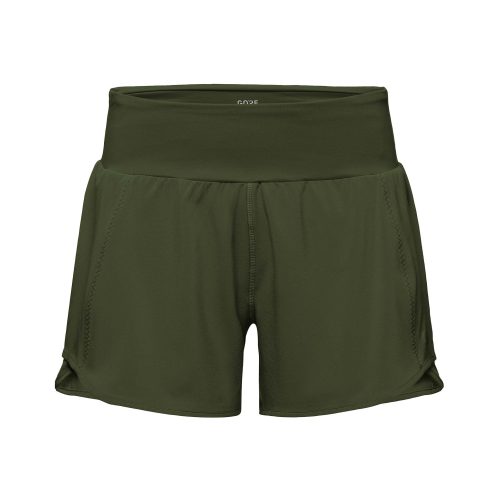 Front view of women's gore wear r5 light shorts (7239293501602)