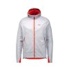 Front view of men's gore wear r5 gtx I insulated jacket in white (7595537465506)