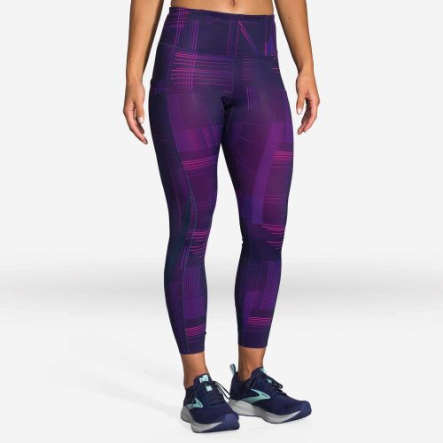 Front view of Brooks Method 7/8 Tights, Women's Running Tights  (6913695875234)