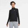 Nike | Women's Dri-Fit Element Top HZ - Black (7677561864354)