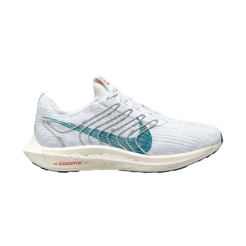 Right shoe lateral view of Nike Men's Pegasus Turbo Next Nature Running Shoes in white (7669719990434)