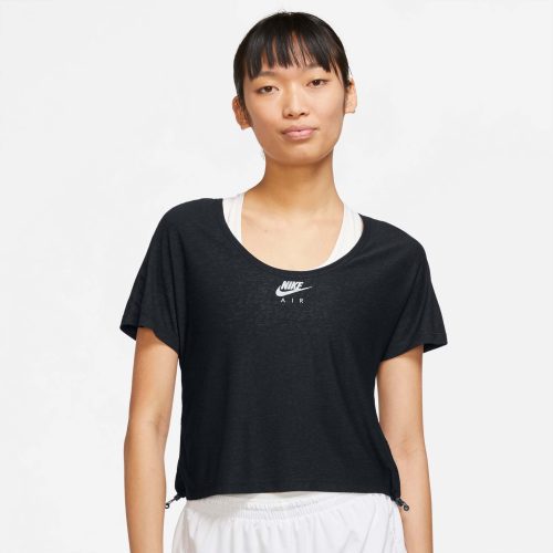 Front view of women's air df ss top plus (7248065560738)