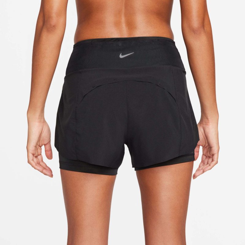 DX1029 010 W Nike Dri FITMid Rise3inch2 in 1RunningShorts backonbody