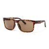 Front angled view of Ronhill Unisex Mexico City Running Sunglasses in brown (7601368760482)