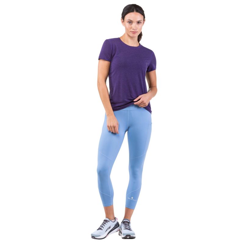 RH 005336 Womens Tech Tencel SS Tee RH 00988 Imperial Marl Ultraviolet 5929