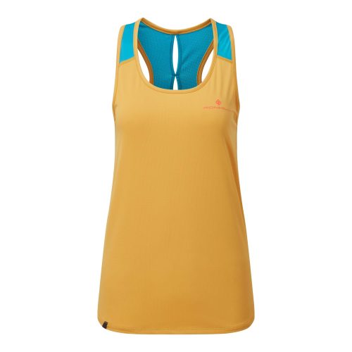 Front view of women's ronhill tech revive racer vest (7282066260130)