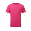 Front view of Ronhill Men's Core S/S Running Tee in pink (7574027960482)