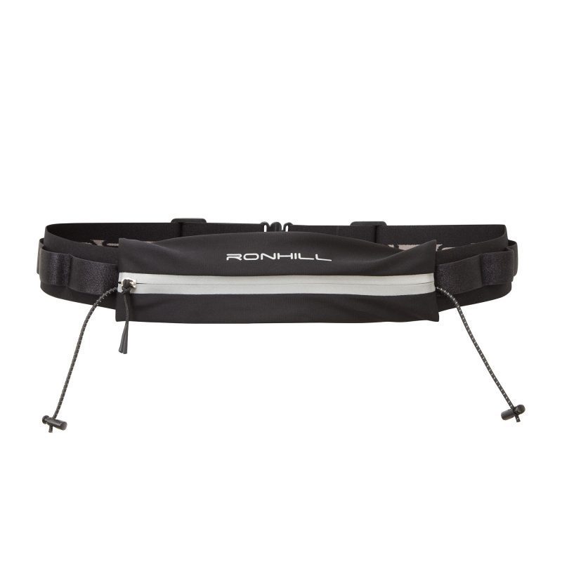 A Ronhill Unisex Marathon Waist Belt in the All Black colourway (8160946159778)