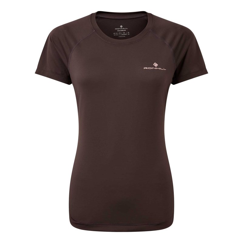 Front View of Women's Ronhill Tech S/S Tee (6905919209634)