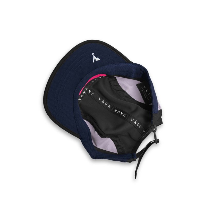 VAGA ClubCap Black Navy Lilac underside