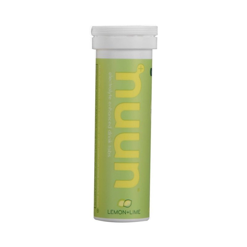 Front view of nuun active hydration lemon and lime (7074398208162)