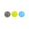 Front view of fitness-mad spiky massage ball - set of 3 (7076999463074)